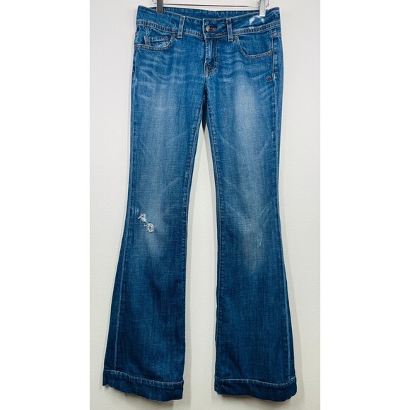 Vintage Genetic Denim Jeans 27 The Kelly Made in USA Vintage Y2K Jeans 27x33 VTG - Picture 1 of 16